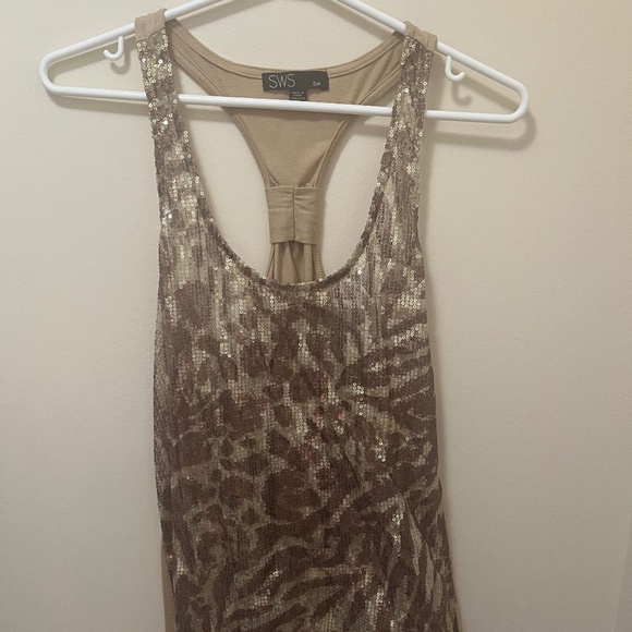 Sequin Tank Top - Picture 1 of 2